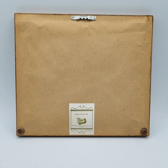 Central Heart Cross Stitch Shape Style is Reminiscent of Folk-Art Samplers 9"x8" - Picture 3 of 3